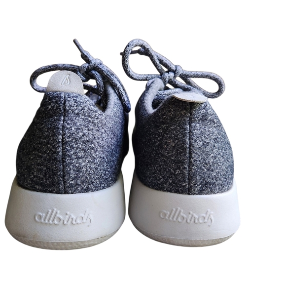 Allbirds WR Women's W10 Merino Wool Running Sneakers Washable Heathered Gray - Picture 6 of 9
